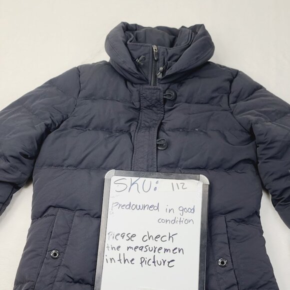 Nike Women's Black 550 Fill Power Goose Down Padded Snow Parka Jacket Size M - Picture 6 of 6